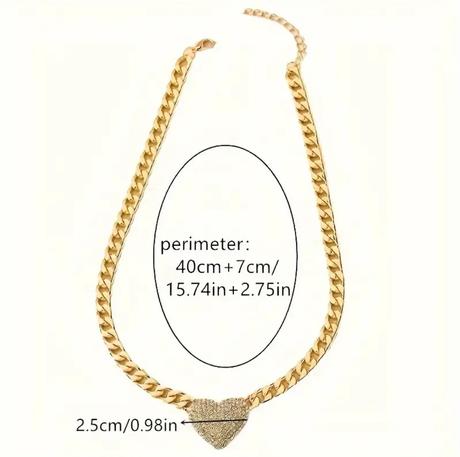 Retiazka so srdiečkom,