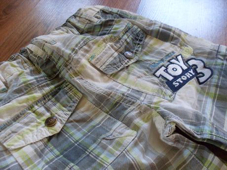 Frajerské trištvrťáky toys story buzz , c&a,128