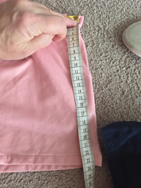 Ružové koženkové kraťasy 128/134, terranova,128