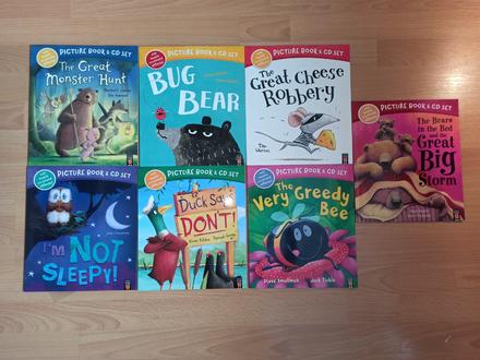 Zositkove knihy s prilozenym audio cd, 