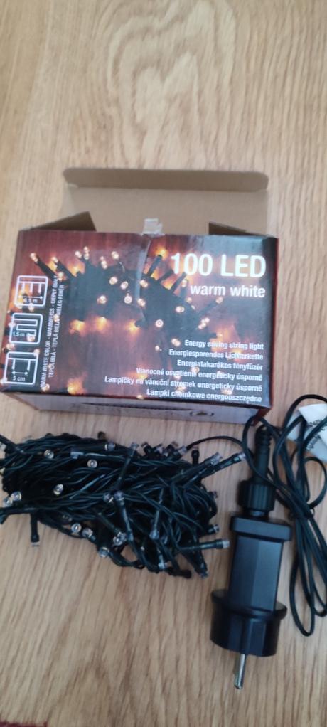 Vianocne osvetlenie - tepla zlta farba, 