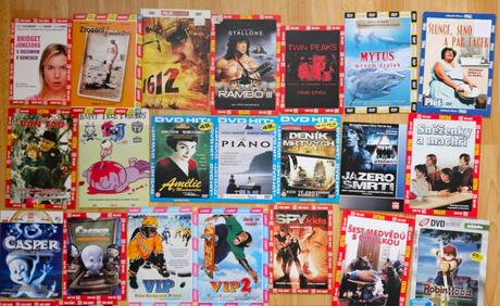 Rozne filmy na dvd, 2 eur /kus, 
