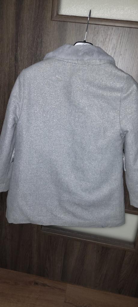 Kabát elegantný s volánom, ovs,134