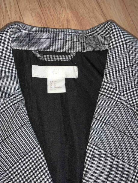 Predĺžené sako, h&m,34