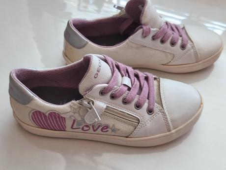 Geox dievčenské platené tenisky 33, geox,33