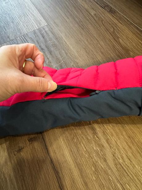 Detská lyžiarska bunda s kapucou, cmp,140