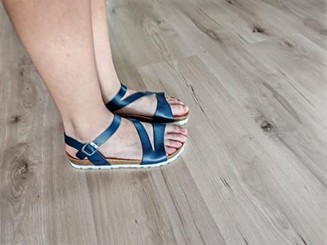 Kožené nové sandále 37 vd 23 cm, 37