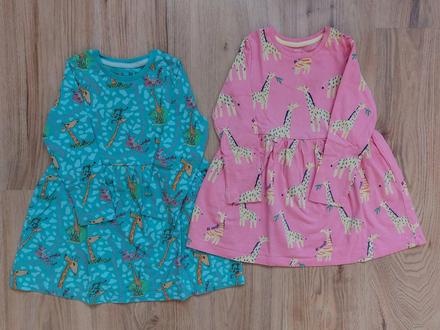 Tyrkysové kvalitné bavlnené šaty, marks & spencer,104