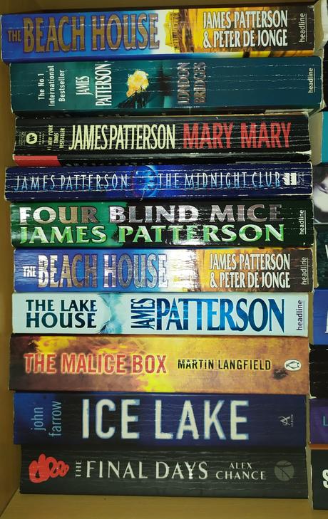 Anglicke knihy, james patterson a ine,