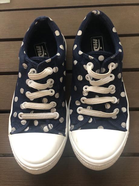 Bodkované plátenky značka mb, 35