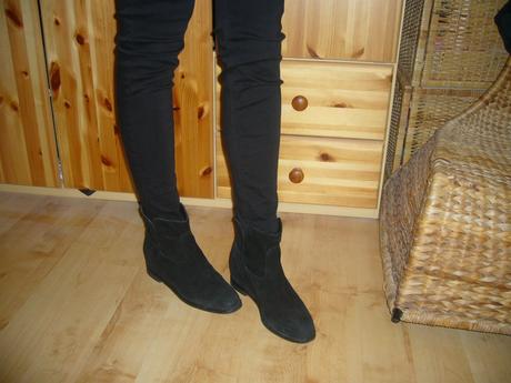 Čižmy z brúsenej kože, baťa,39