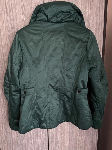 Krasna petrolejova prechodna/zimna bunda,