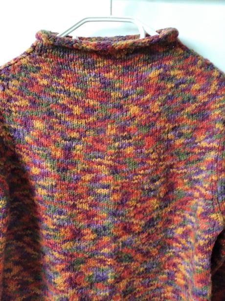 Farebný pulóver, s