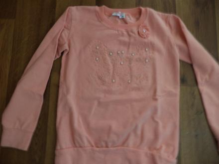 Dievčenska ružova mikina, 152