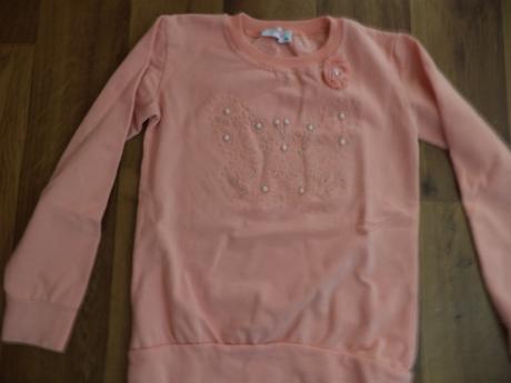 Dievčenska ružova mikina, 152