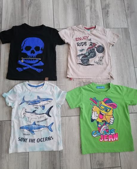 Tričká na leto - do škôlky 104/110, 110