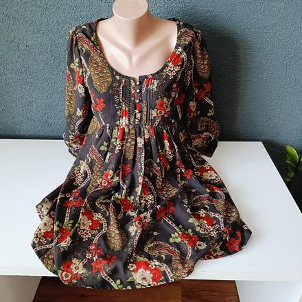 Tunika s kvietkami, xl