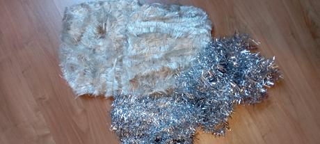 Retro vianočné reťaze na stromček, 