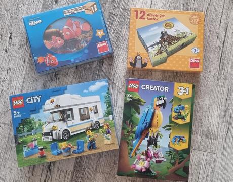 Nové lego a kocky, 