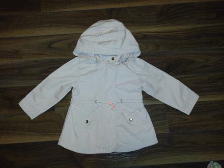 Dievčenský kabát/parka, v.92, h&m,92