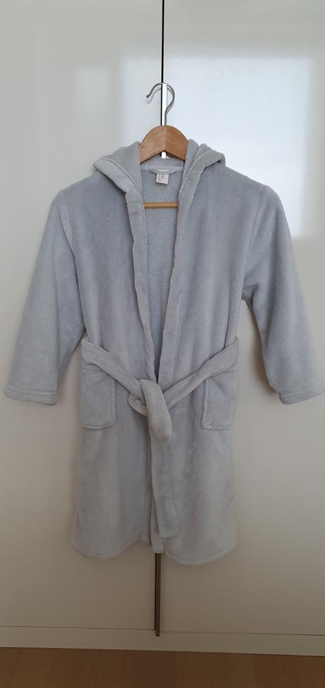 Detský župan šedý h&m 122/128, h&m,122