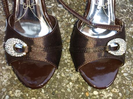 Hnedé sandálky, 38