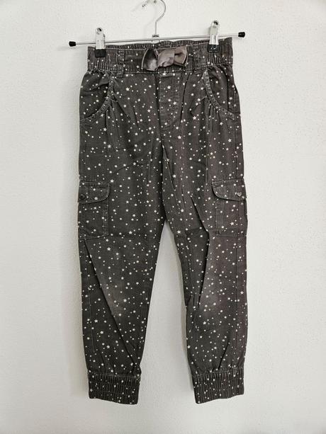 Tenké jarné/letné nohavice 128, h&m,128