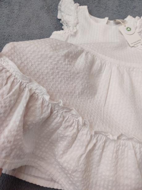 Nové biele šaty lindex s visačkou, lindex,68