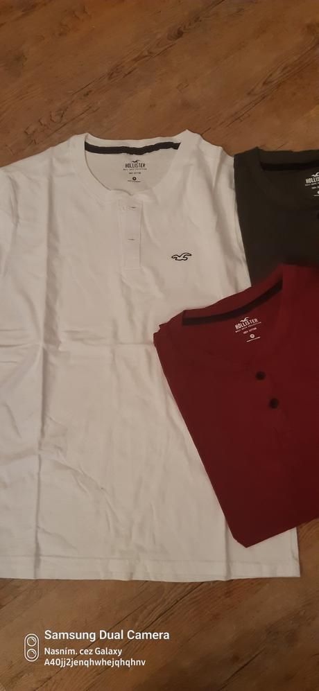 Hollister tričko, hollister,m
