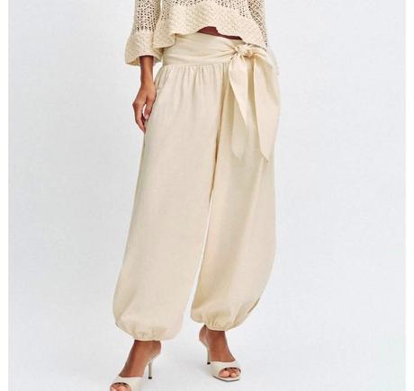 Zara velk l suprove bavlneno lanove haremky, zara,l