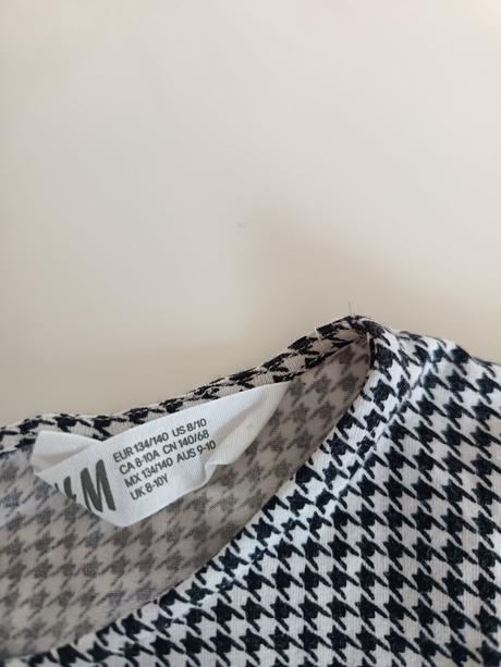 Šaty 134 /140, h&m,134