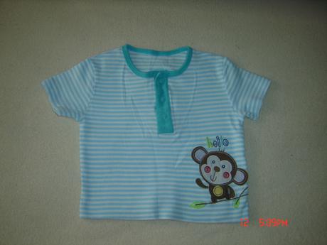 Dve tričká f&f s opičkami 74, f&f,74