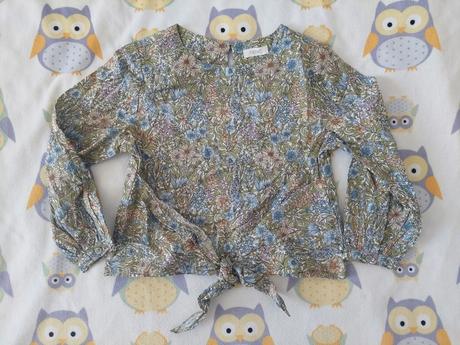 Letný cropp top lúka kvetov zn.next veľ.104, next,104