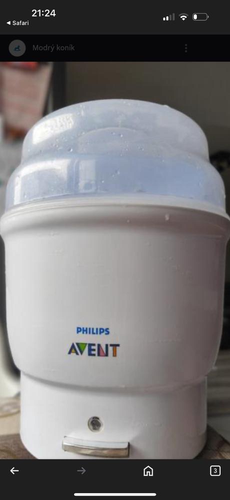 Detsky sterilizátor avent, avent