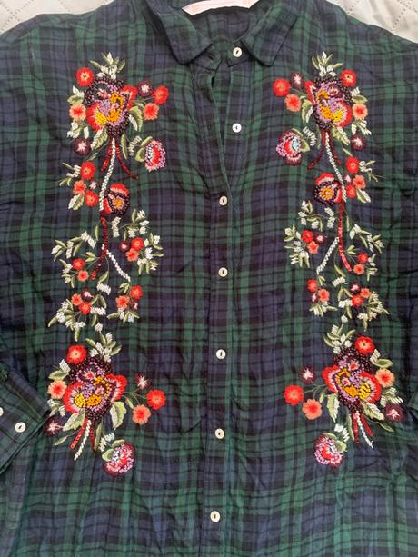 Vysivana kosielka zara, zara,m