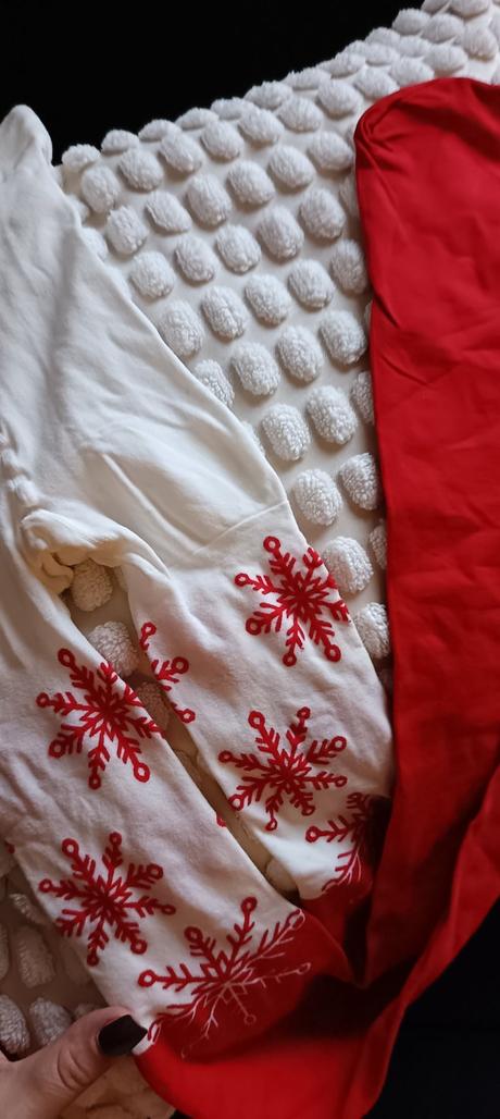 Vianočné pančušky s vločkami, 140