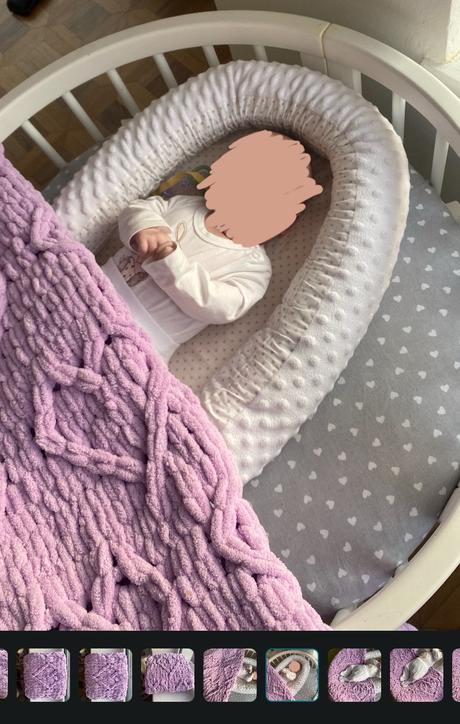 Handmade puffy dečka, 