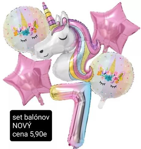 Párty doplnky - unicorn/jednorožec, 