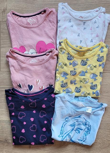 Tričko 6ks, lupilu,98