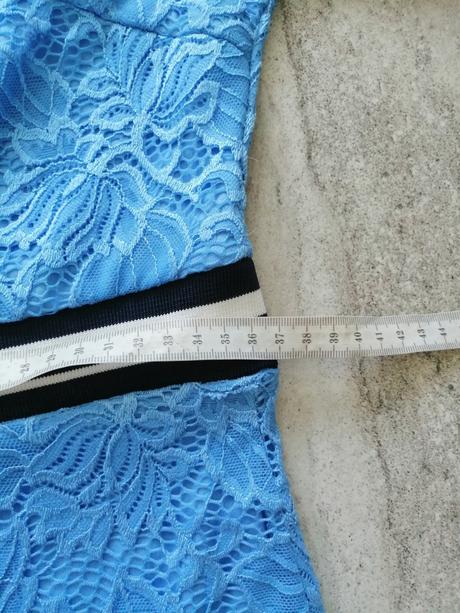 Čipkované šaty amisu,v36-38, amisu,36