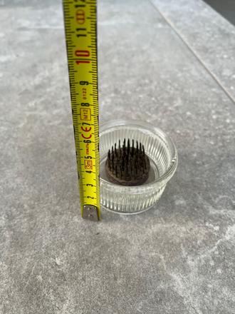 Oceľový ježkov na aranžovanie, 