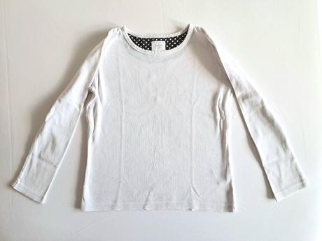 Biele tričko, mini boden,128