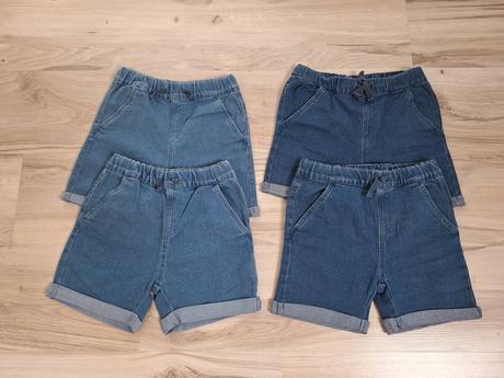 Riflové kraťasy-cena spolu, 128