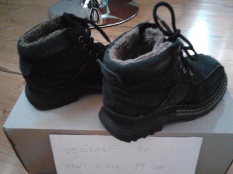 Chlapčenské prechodné topánky, 30