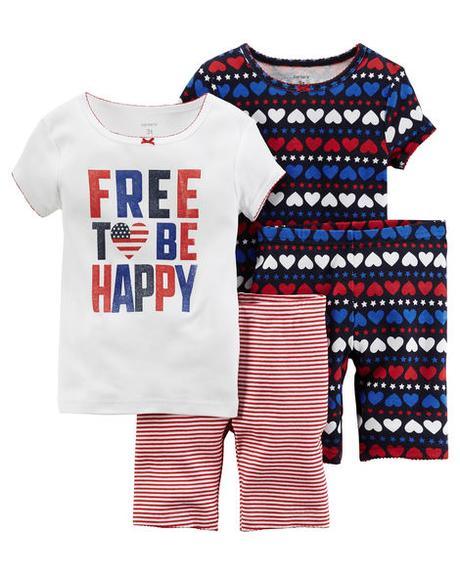 4 balenie letné pyžamko carter's, carter's,86 / 98 / 104