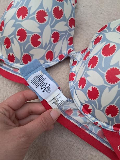 Calvin klein plavkový vrch podprsenka 85d, calvin klein,l