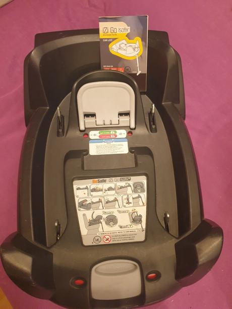 Izi go isofix+ be save vajíčko, besafe