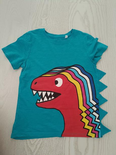 Tričko s farebným dinosaurom, palomino,122