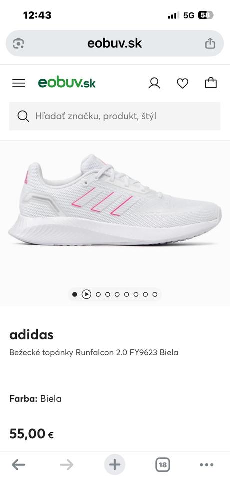 Tenisky adidas 38-38,5, adidas,38