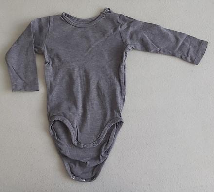Body tmavo-sivé h&m 74, h&m,74